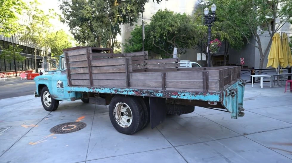 Full-detail rendered view of the Truck scene